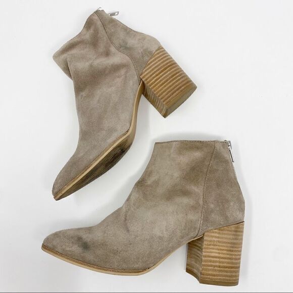 Steve Madden Julian Suede Ankle Boots Size 8 - Picture 5 of 10